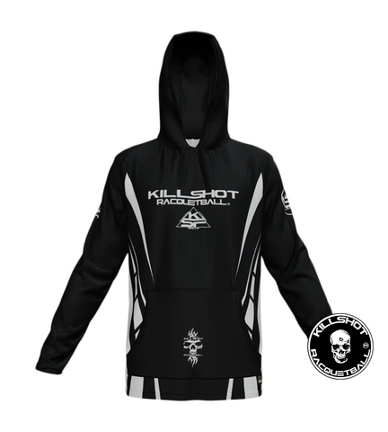 Killshot Racquetball |LightWeight Hoodie | Black