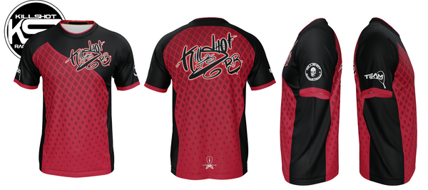 Killshot Racquetball |Team Jersey - Killshot RB Jerseys (Red-Black)