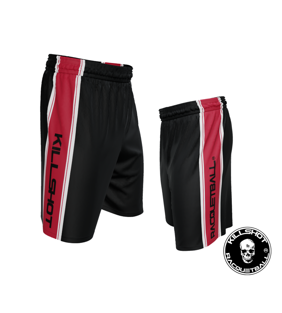 Killshot Racquetball | 9" Shorts | Red Dawn