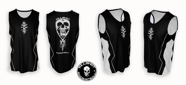 Killshot Racquetball | Sleeveless - Black