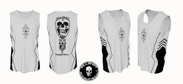 Killshot Racquetball | Sleeveless - White