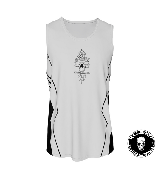 Killshot Racquetball | Sleeveless - White