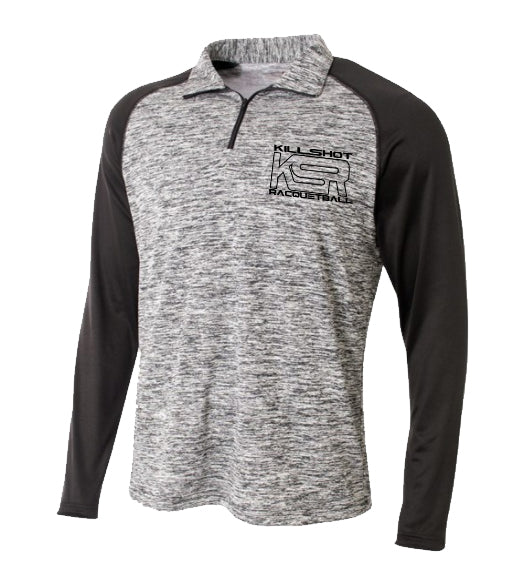 Killshot Racquetball | Tournament T- Long Sleeve Space Dye with Contrast