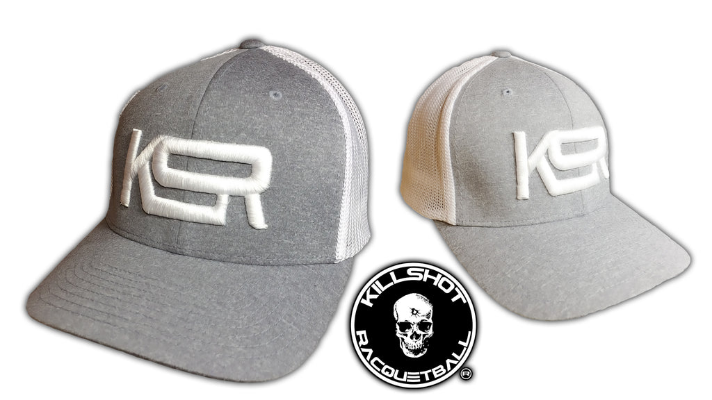 Killshot Racquetball | KSR | Flexfit Adult Poly Mélange Stretch Mesh Cap