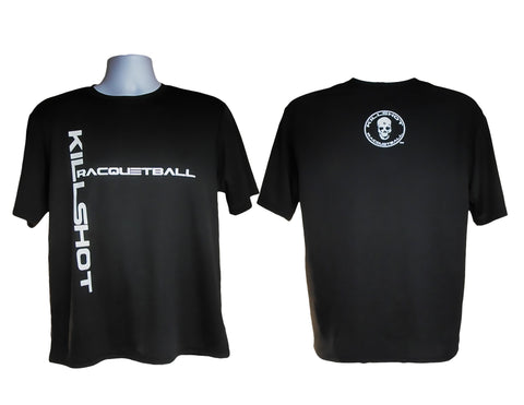 Killshot Racquetball Performance T- Short Sleeve Black