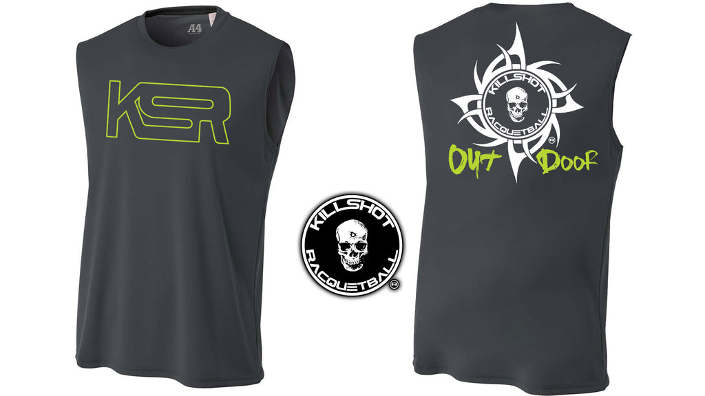 Killshot Racquetball | Performance T | Muscle Shirt Outdoor Racquetball
