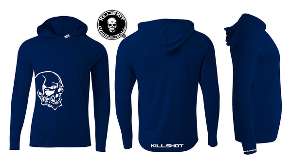 Killshot Racquetball Performance Hoodie - T- Long Sleeve | Skull