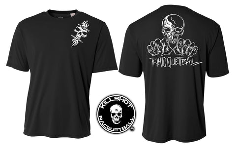 Killshot Racquetball Performance T- Short Sleeve | Skull Fist