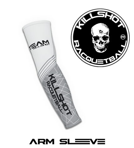 Killshot Racquetball Arm Sleeve | Grey Team Killshot