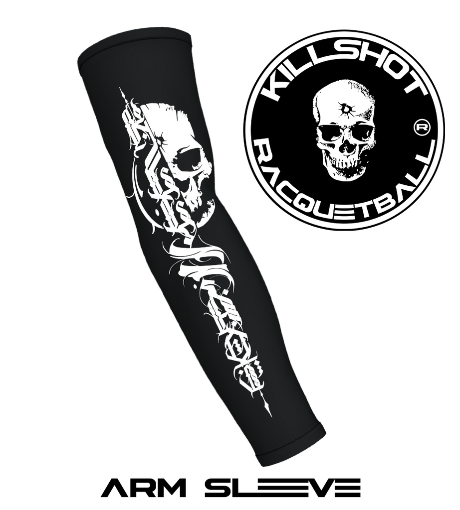Killshot Racquetball Arm Sleeve | Killshot Tattoo Arm Sleeve
