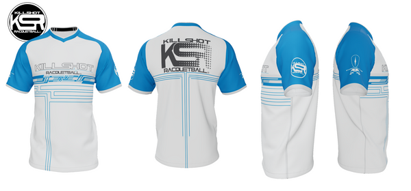 Killshot Racquetball |Team Jersey - Blue Streaks