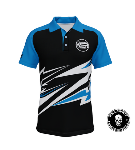 Killshot Racquetball |Team Jersey - Polo |Blue Ninja