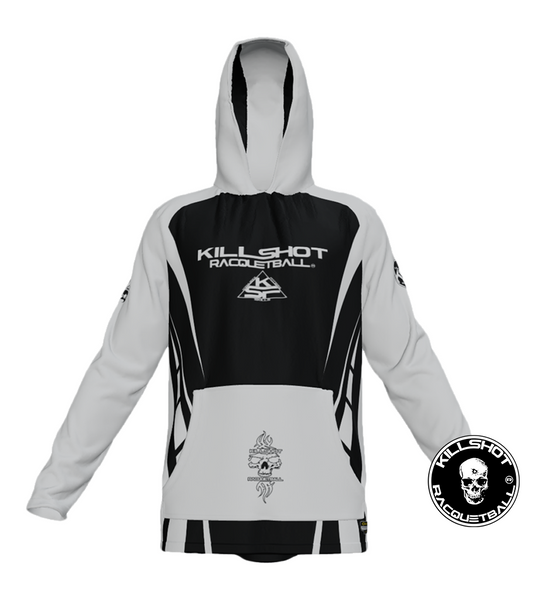 Killshot Racquetball |LightWeight Hoodie | White