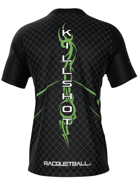 Killshot Racquetball |Team Jersey - Green Fire Jersey