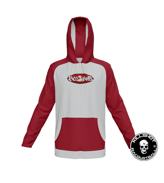 Killshot Racquetball |LightWeight Graffiti Gear Hoodie | Red