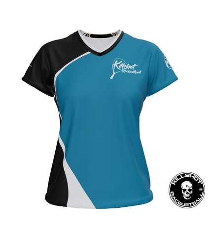 Killshot Racquetball |Team Jersey - Ladies Killshot Jersey | Black and Blue