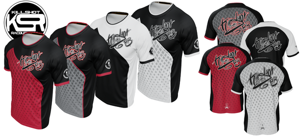 Killshot Racquetball |Team Jersey - Killshot RB Jerseys (Red-Black)
