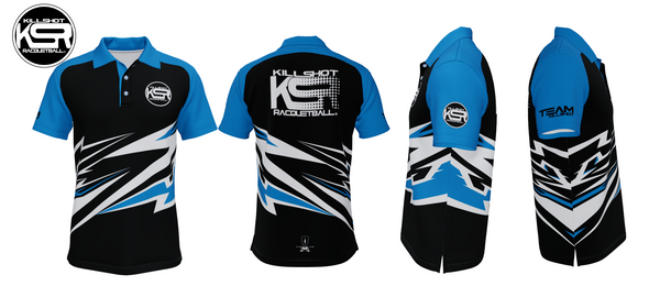 Killshot Racquetball |Team Jersey - Polo |Blue Ninja