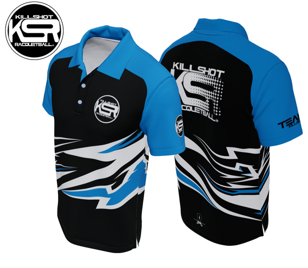 Killshot Racquetball |Team Jersey - Polo |Blue Ninja