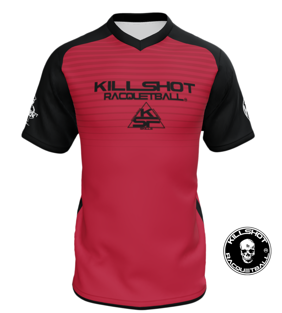 Killshot Racquetball |Team Jersey - Gamer Red Phase 2