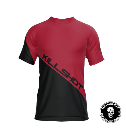 Killshot Racquetball |Team Jersey - Red and Black Gamer