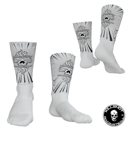 Killshot Racquetball | Socks | Killshot Skull