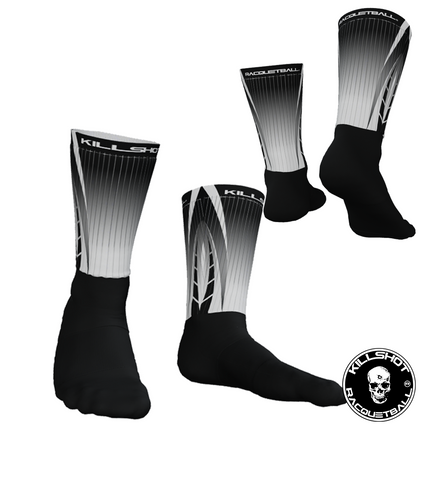 Killshot Racquetball | Socks | Cobra White