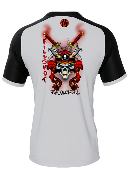 Killshot Racquetball |Team Jersey - Killshot Samurai - White