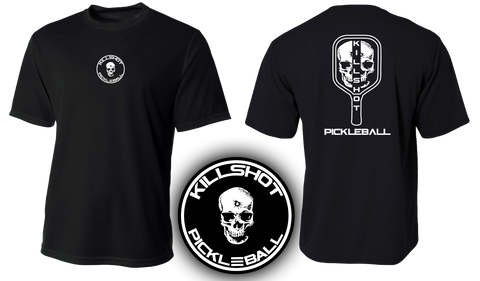 Killshot Pickleball | Pickleball Skull Performance T- Short Sleeve