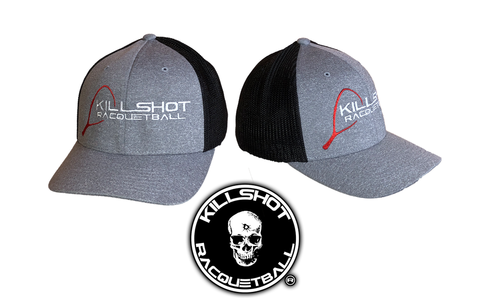 Killshot Racquetball | Flexfit Adult Poly Mélange Stretch Mesh Cap