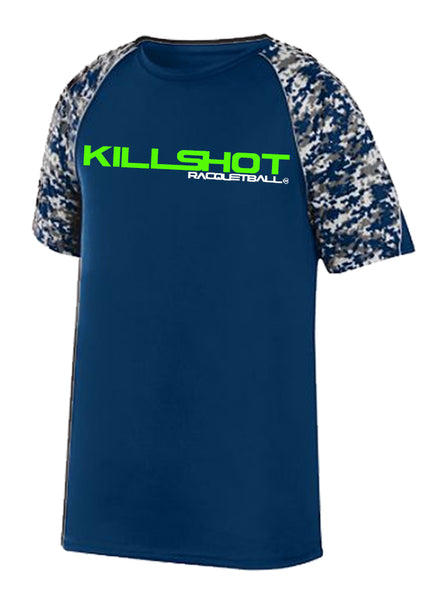 Killshot Racquetball | COLOR BLOCK DIGI CAMO | Performance T