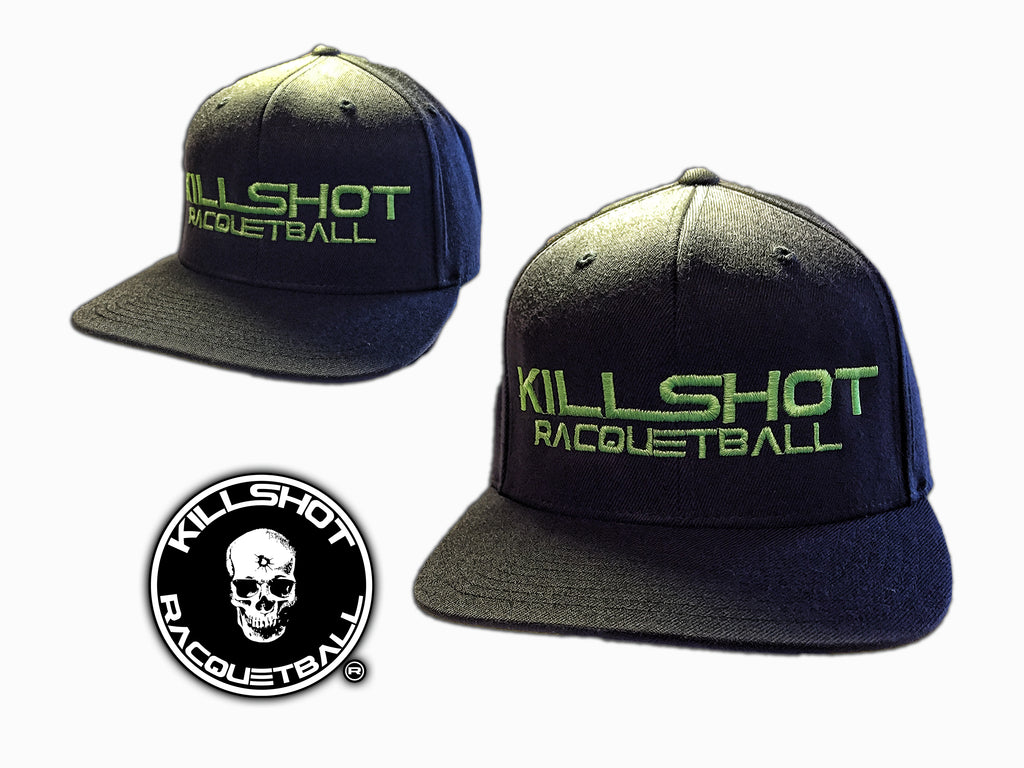 Killshot Racquetball | Neon Hat | Flexfit Adult Wool Blend Snapback Cap