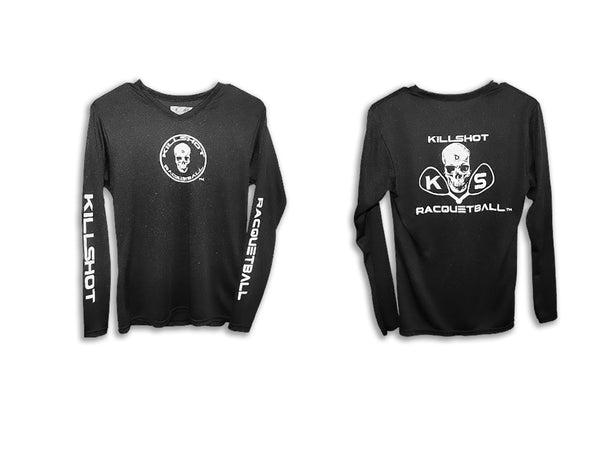 Killshot Racquetball Tournament T- Long Sleeve, Colors (Red, Blue, Black)