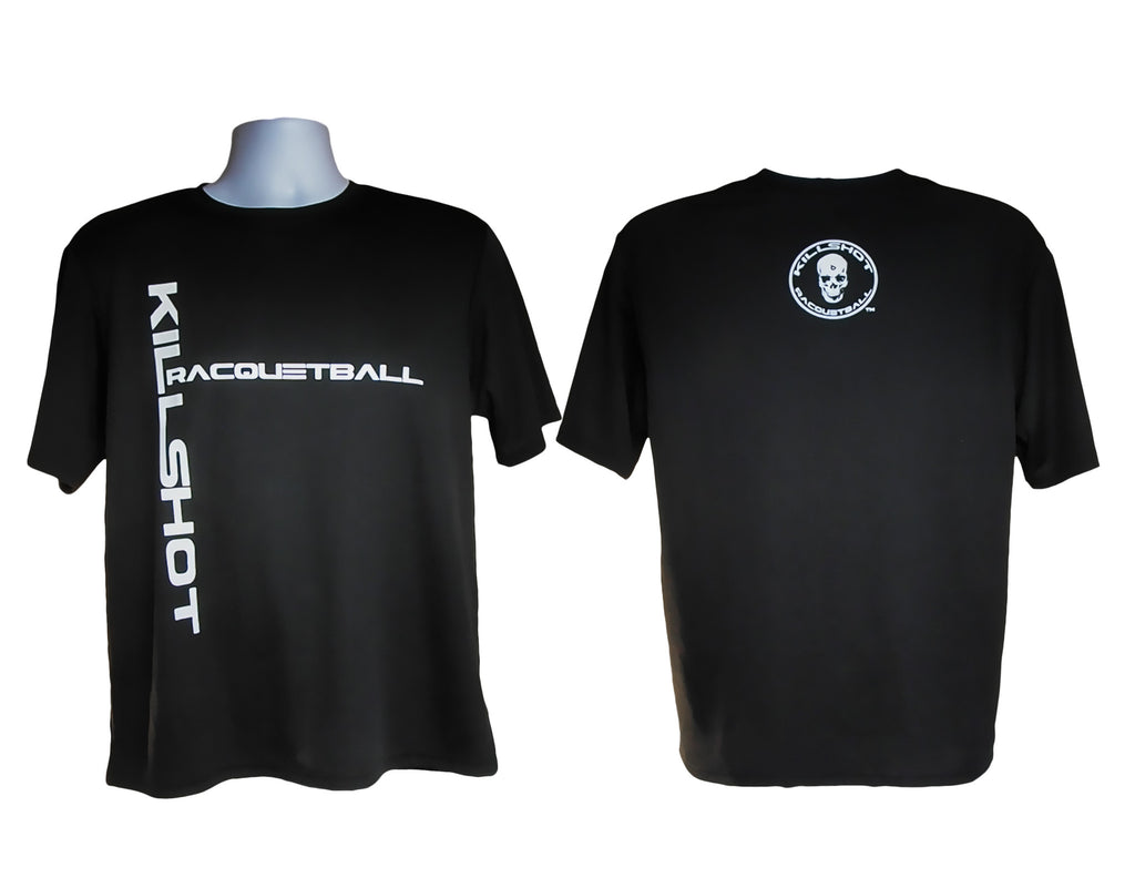 Killshot Racquetball Performance T- Short Sleeve Black