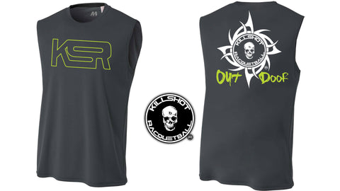 Killshot Racquetball | Performance T | Muscle Shirt Outdoor Racquetball