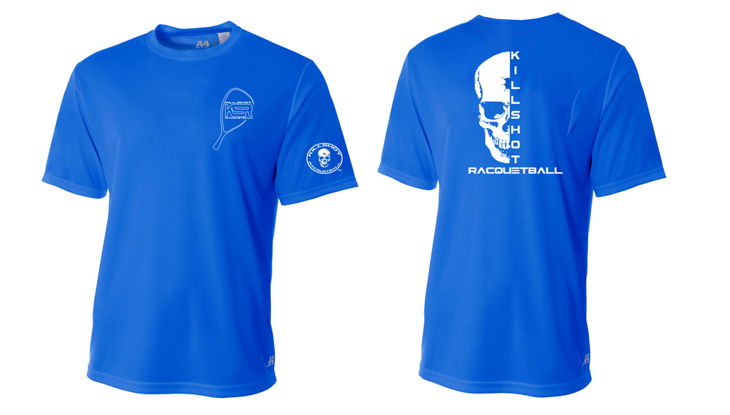 Killshot Racquetball | Half Skull Performance T- Short