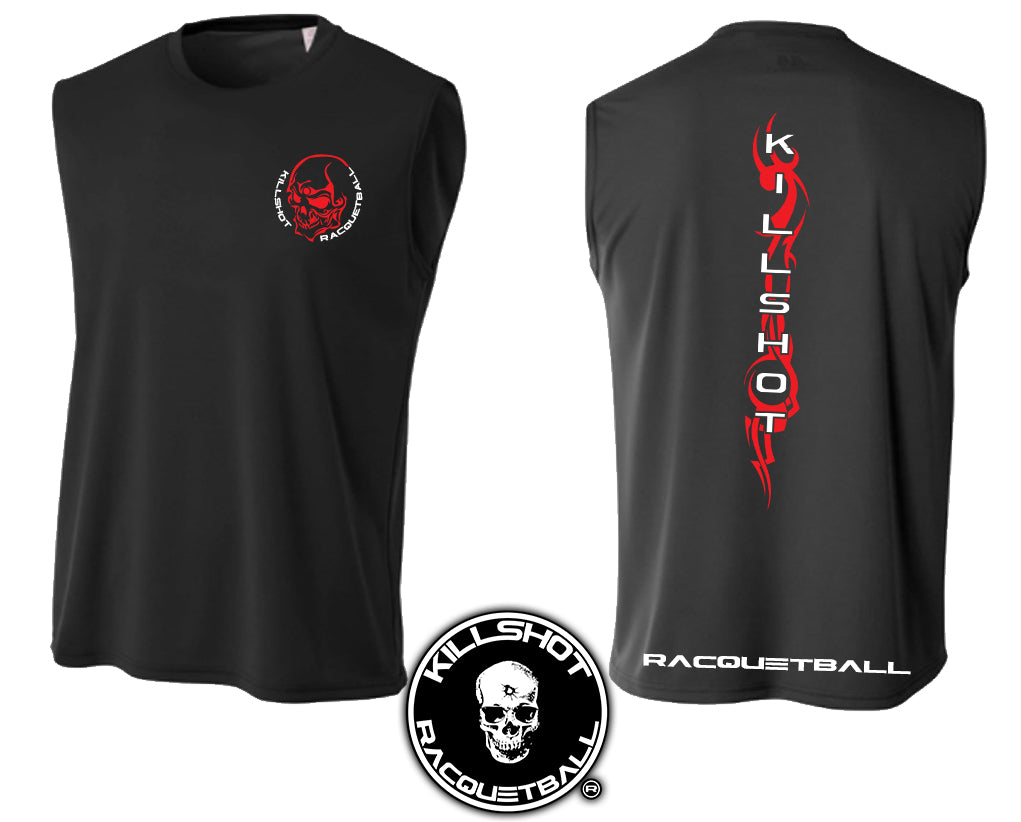Killshot Racquetball | Muscle Shirt | Tribal Skull